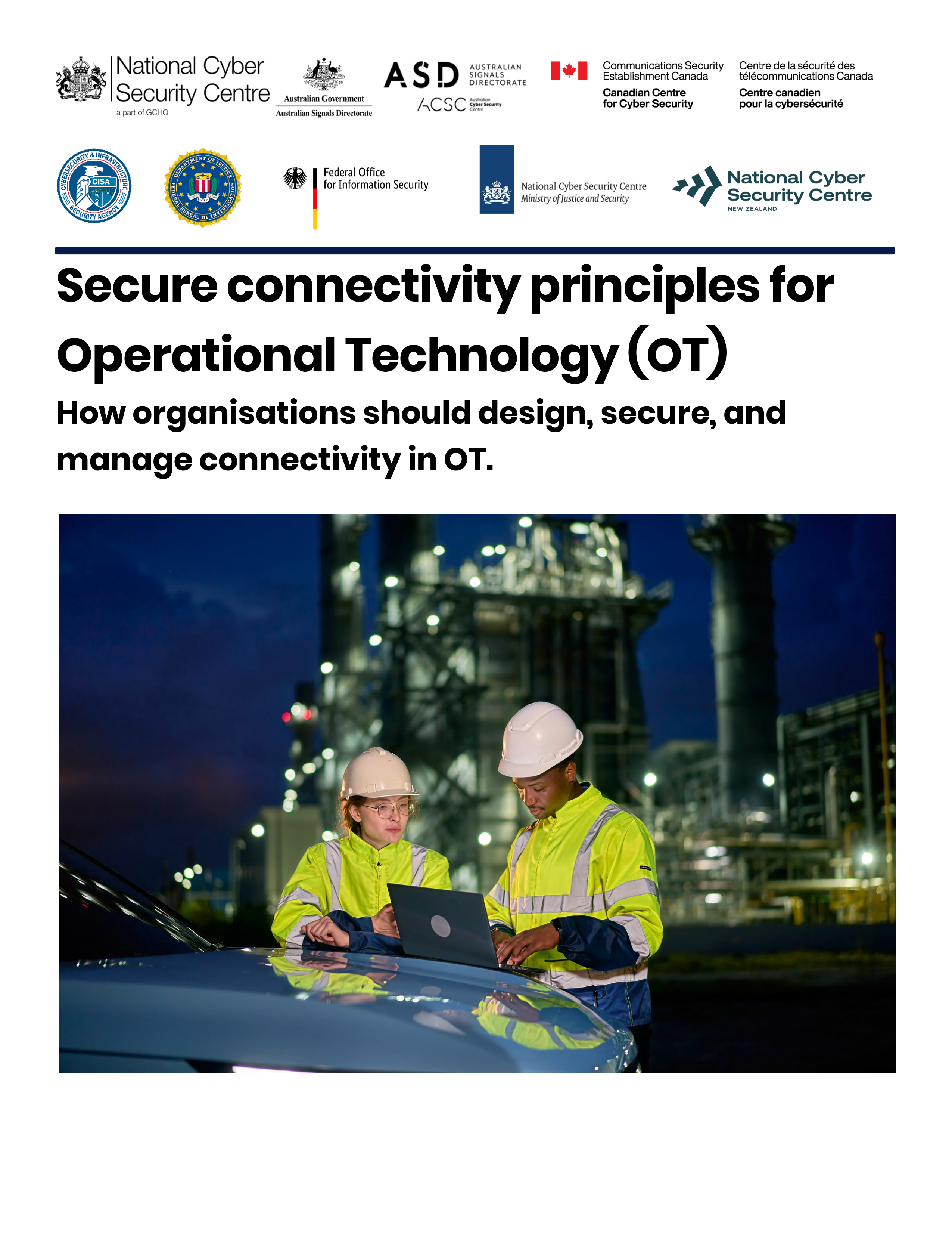 NCSC's Secure Connectivity for Operational Technology (OT)